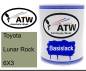 Preview: Toyota, Lunar Rock, 6X3: 1L Lackdose, von ATW Autoteile West.